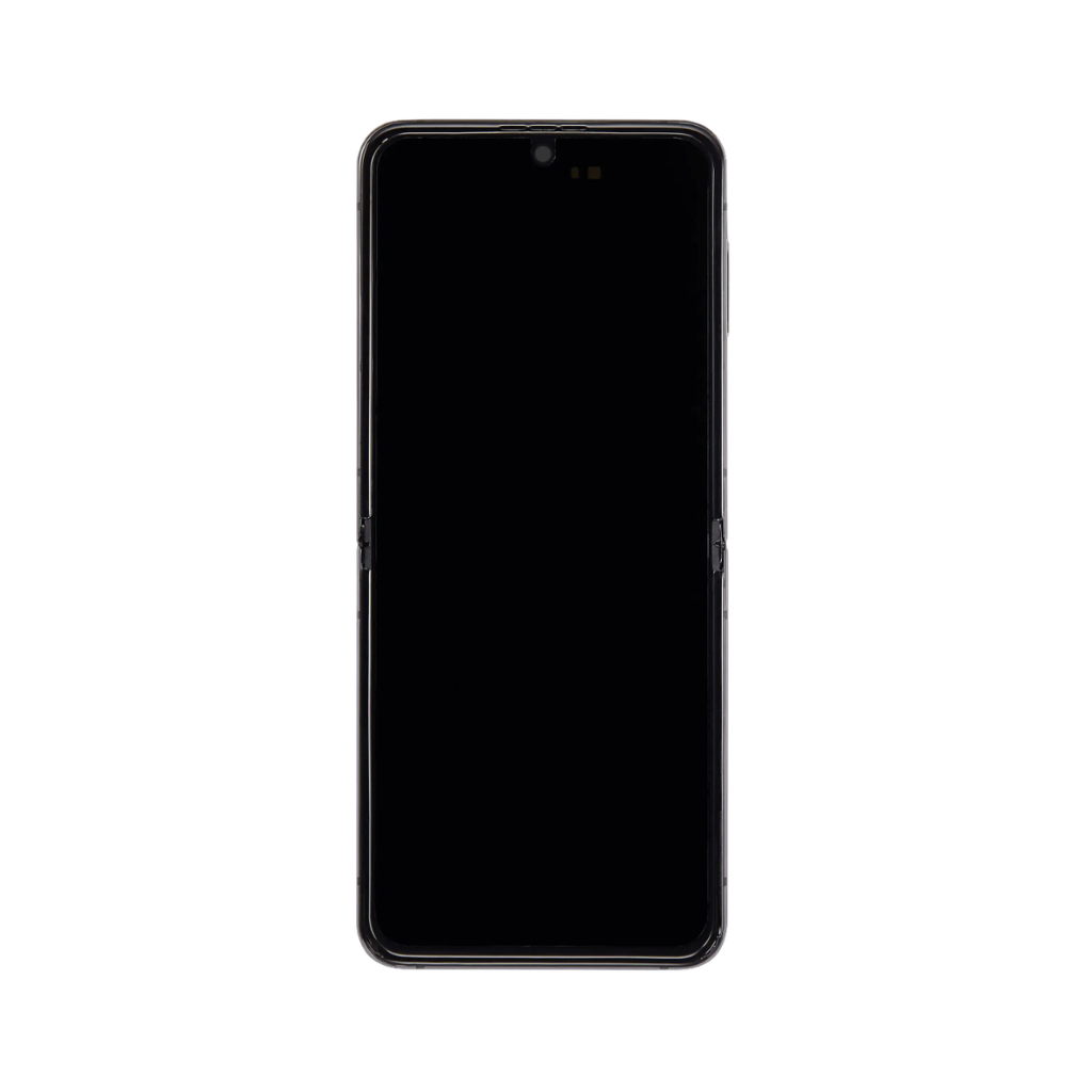 Samsung Galaxy Z Flip 4 - OLED Assembly with frame (Graphite) - OEM - Image 2