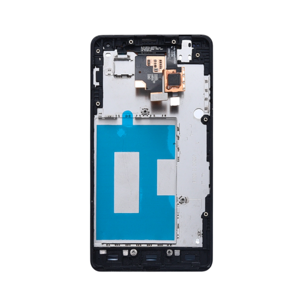LG Optimus G - LCD Assembly with frame (Black) - OEM - Image 3