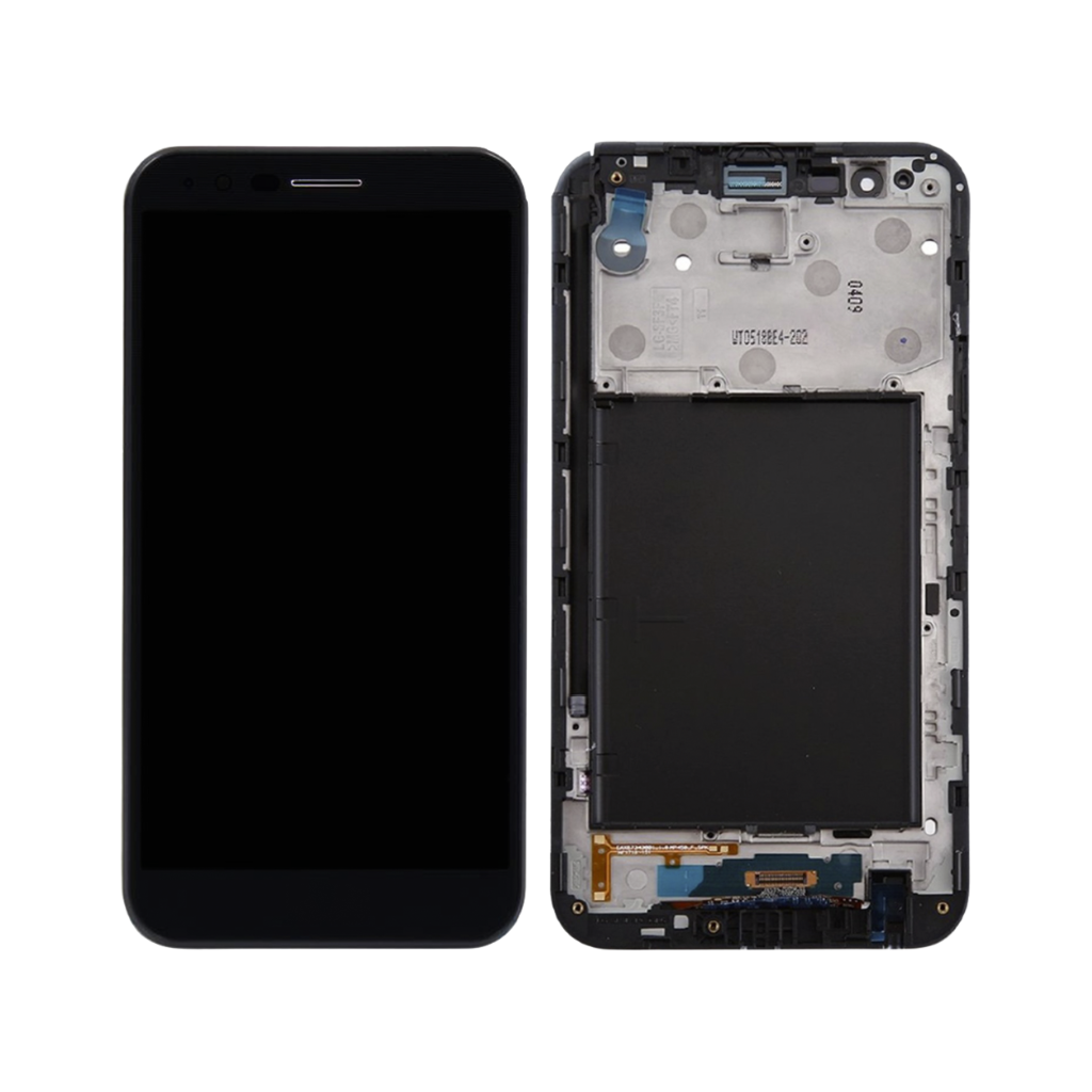 LG Stylo 3 Plus - LCD Assembly with frame (Titan) - OEM