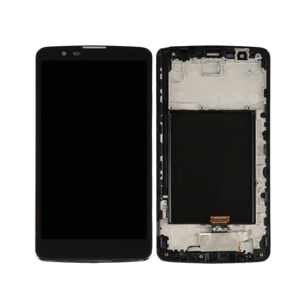 LG Stylo 2 Plus - LCD Assembly with frame (Titan) - OEM