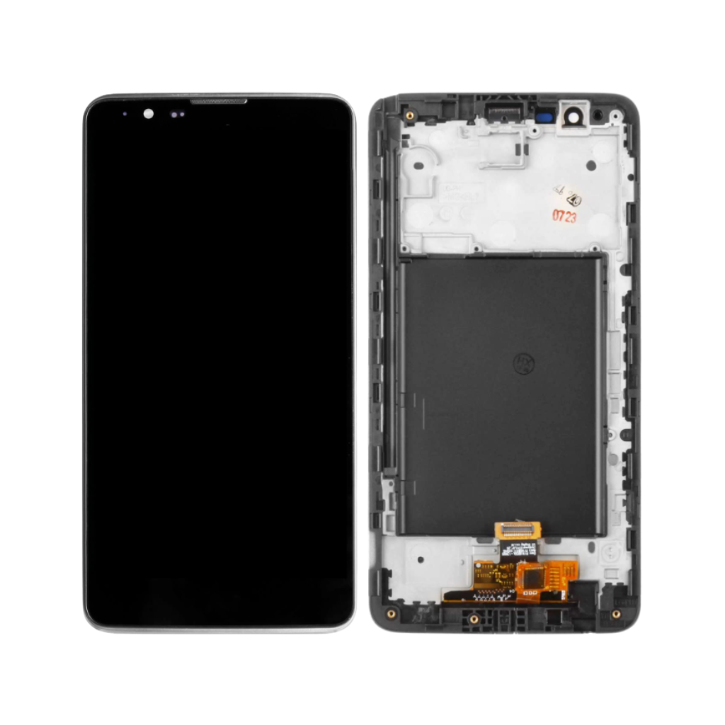 LG Stylo 2 - LCD Assembly with frame (Black) - OEM