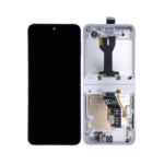 Samsung Galaxy Z Flip 7 FE - OLED Assembly with frame (White) - Service Pack