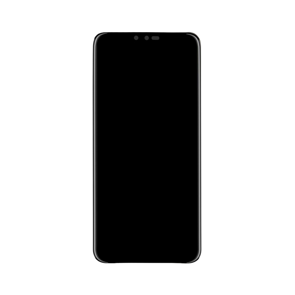 LG V40 - OLED Assembly with frame (New Platinum Gray) - OEM - Image 2