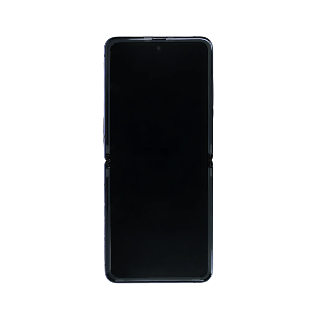 Samsung Galaxy Z Flip 4G - OLED Assembly with frame (Mirror Purple) - OEM - Image 2