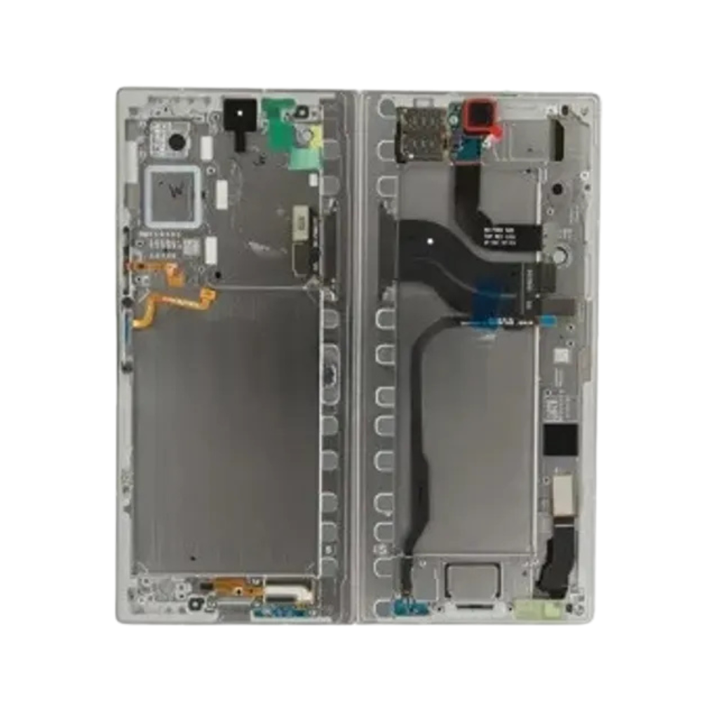 Samsung Galaxy Z Fold 7 - OLED Assembly with frame (Silver Shadow) - OEM - Image 3