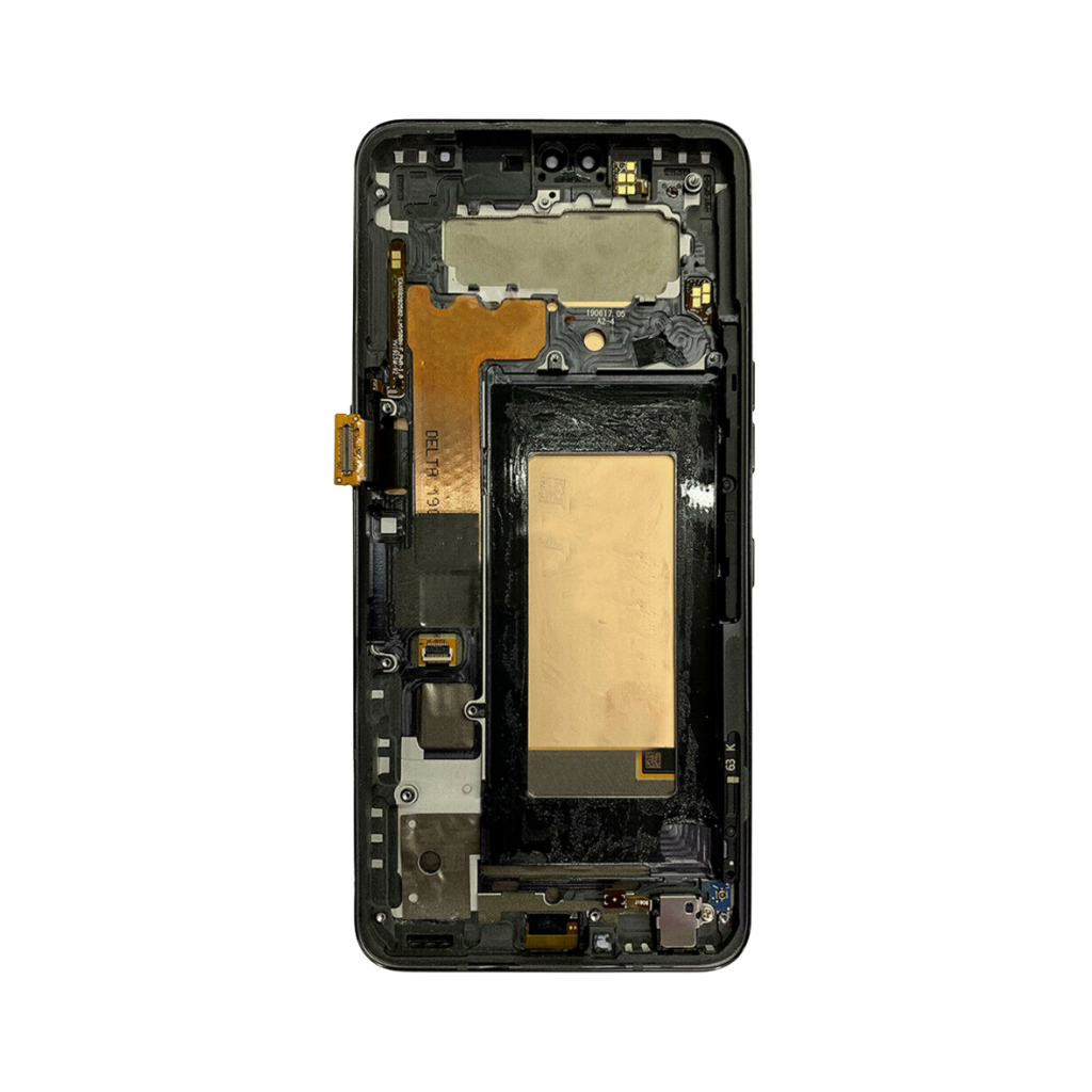 LG V50 - OLED Assembly with frame (New Aurora Black) - OEM - Image 3