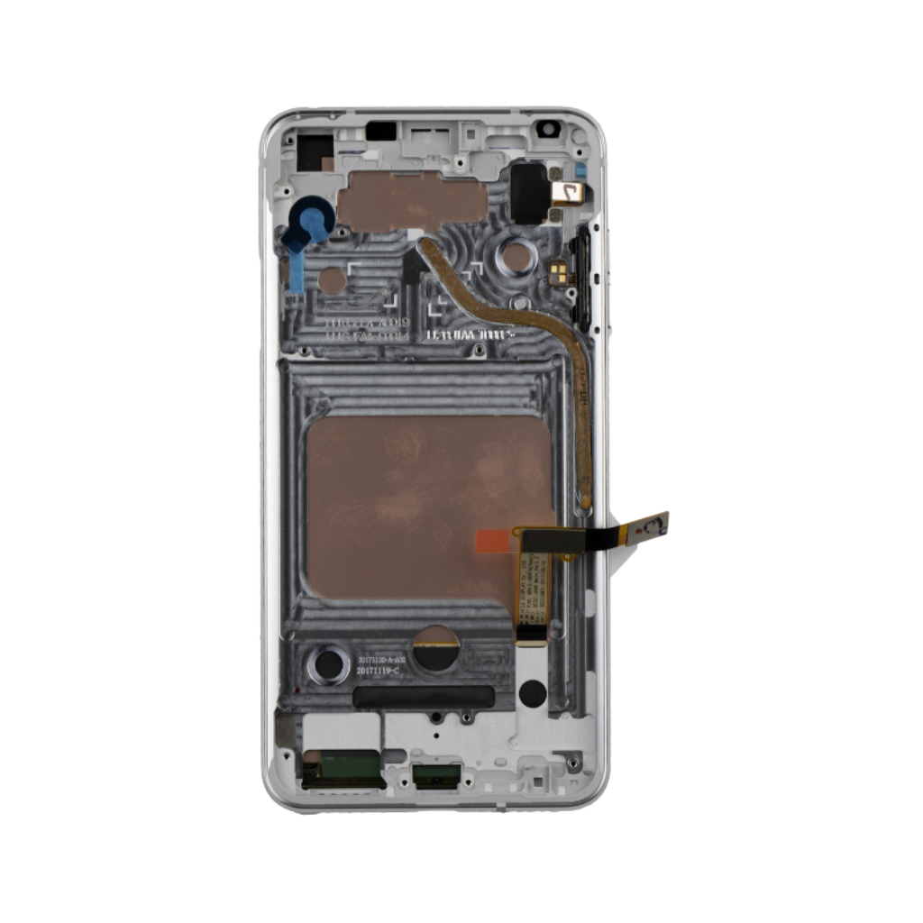 LG V30 - OLED Assembly with frame (Cloud Silver) - OEM - Image 3