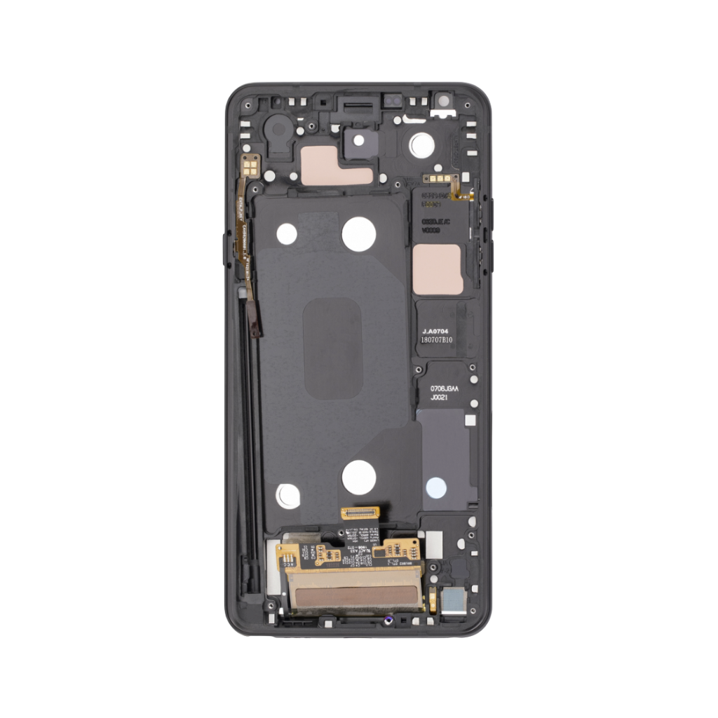 LG Stylo 4 Plus - LCD Assembly with frame (Aurora Black) - OEM - Image 3