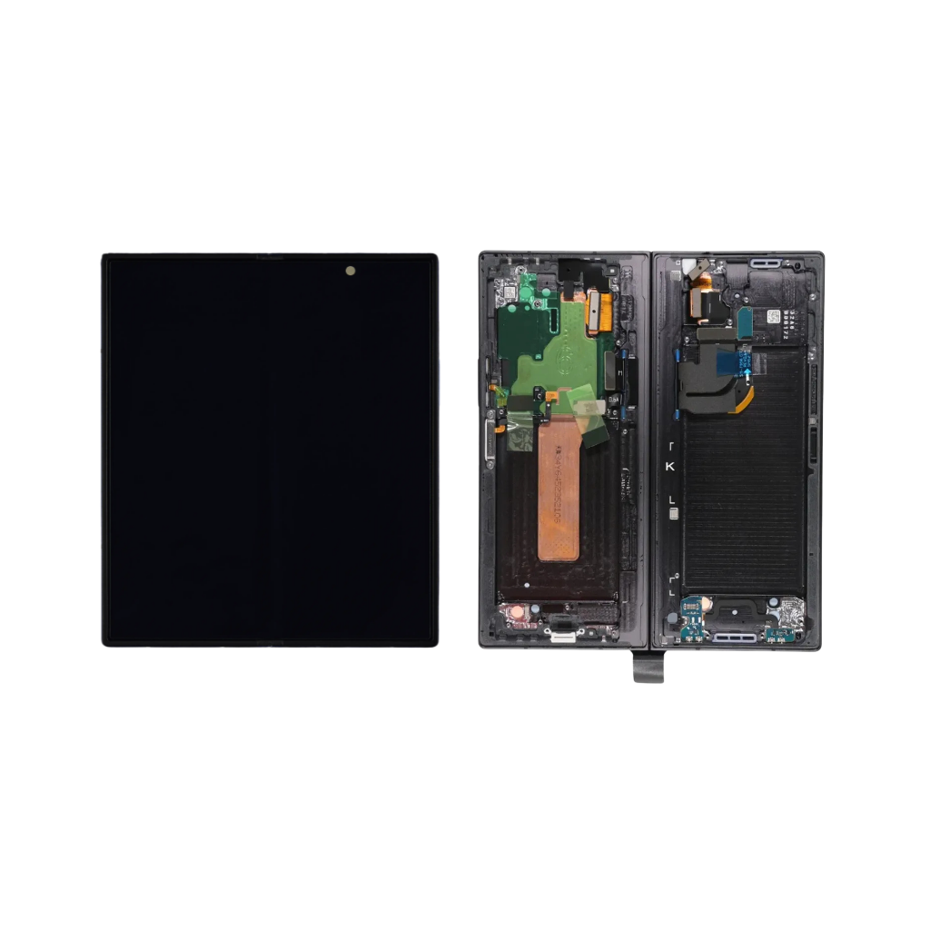 Samsung Galaxy Z Fold 6 - OLED Assembly with frame (Black) - Service Pack