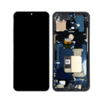 LG V60 - OLED Assembly with frame (Classy Blue) - OEM
