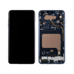 LG V30 - OLED Assembly with frame (Moroccan Blue) - OEM