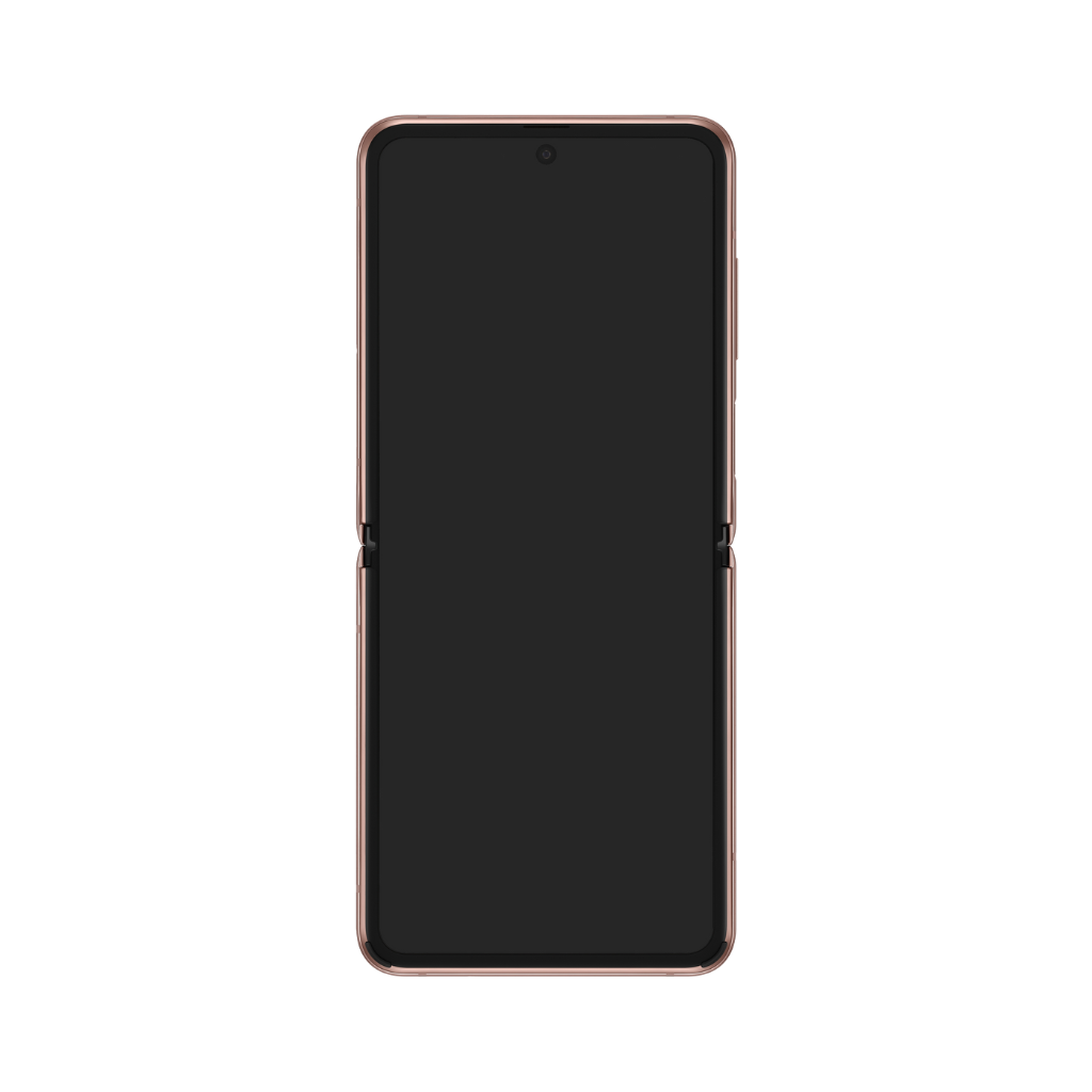 Samsung Galaxy Z Flip 5G - OLED Assembly with frame (Mystic Bronze) - OEM - Image 2