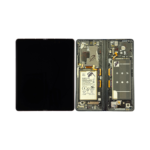 Samsung Galaxy Z Fold 3 - OLED Assembly with frame (Phantom Black) - Service Pack