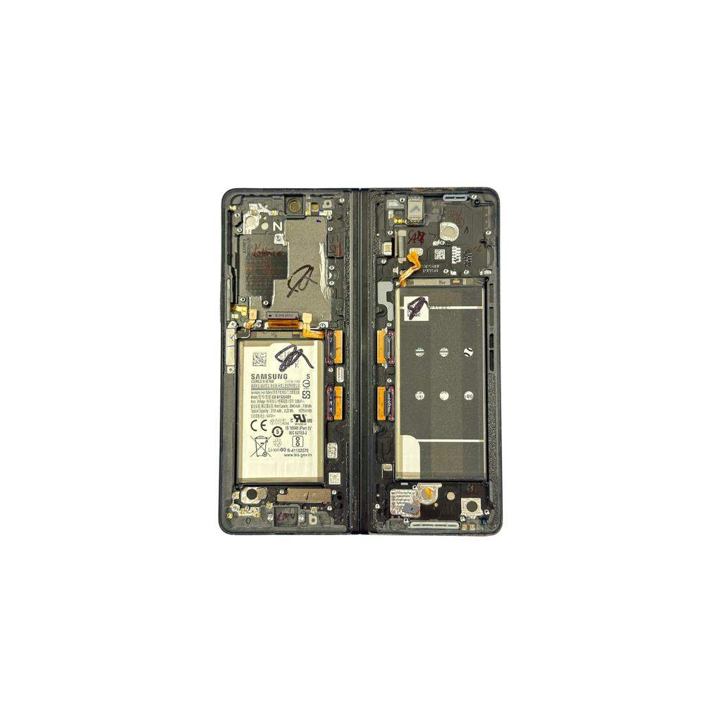 Samsung Galaxy Z Fold 3 - OLED Assembly with frame (Phantom Black) - Service Pack - Image 3