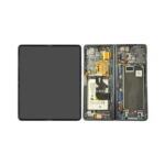Samsung Galaxy Z Fold 4 - OLED Assembly with frame (Phantom Black) - Service Pack