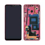 LG G7 ThinQ - LCD Assembly with frame (Raspberry Rose) - OEM
