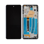 LG K92 5G - LCD Assembly with frame (Titan Gray) - OEM