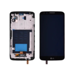LG G2 - LCD Assembly with frame (Black) - OEM