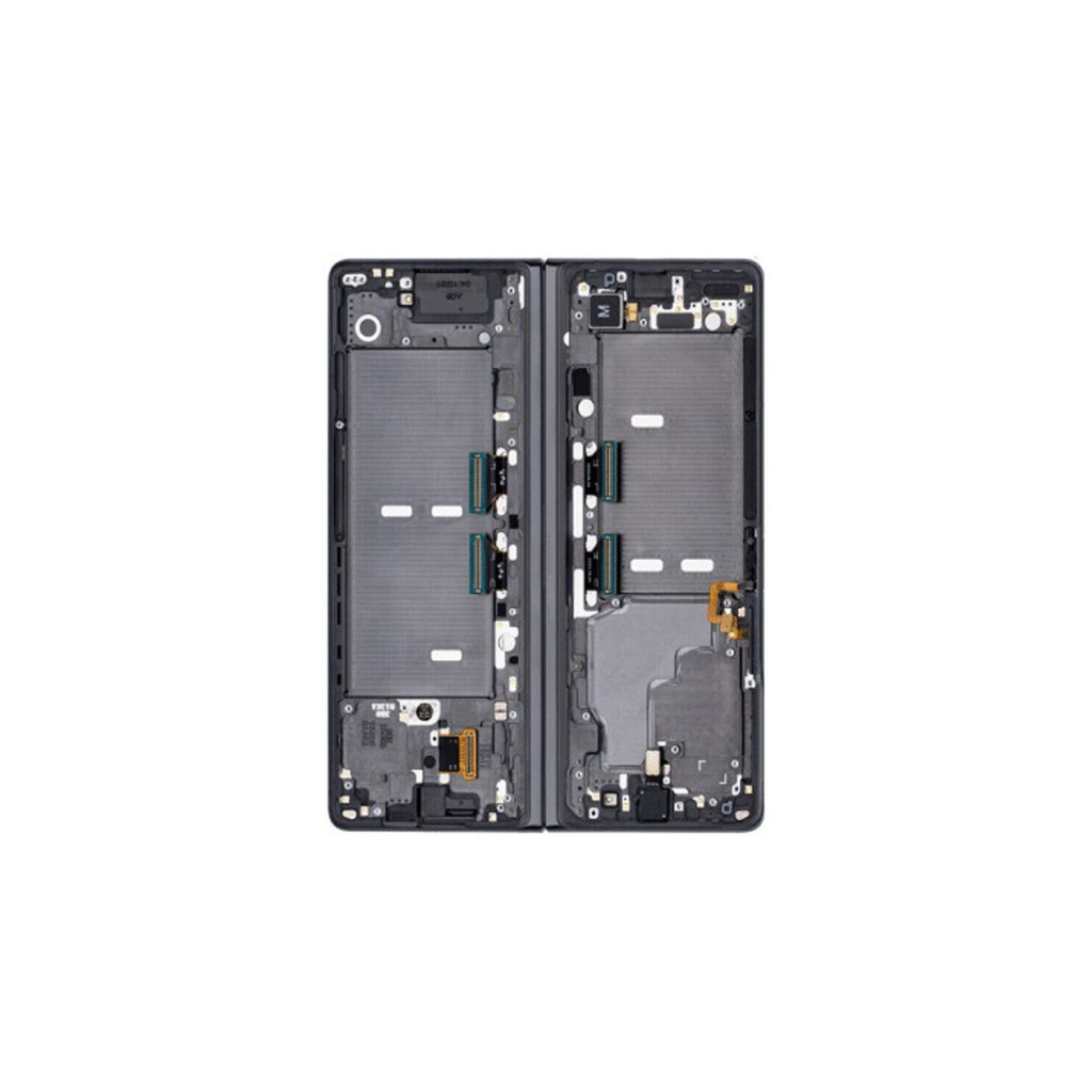 Samsung Galaxy Z Fold 2 - OLED Assembly with frame (Mystic Black) - OEM - Image 3