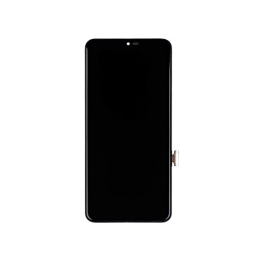 LG G7 ThinQ - LCD Assembly with frame (New Aurora Black) - OEM - Image 2