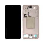 Samsung Galaxy S26 Plus - OLED Assembly with frame (Pink Gold) - OEM