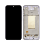 Samsung Galaxy A37 5G - OLED Assembly with frame (Light Violet) - OEM