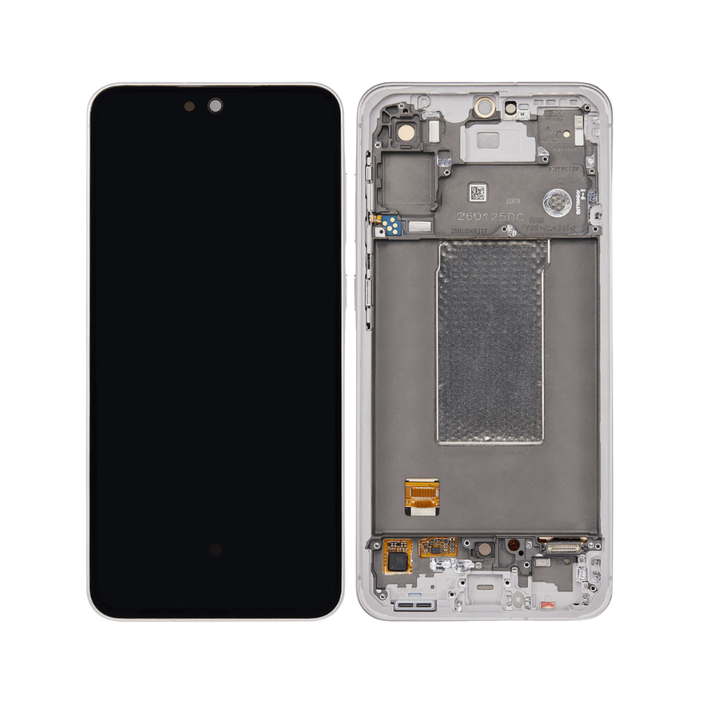 Samsung Galaxy A56 5G - OLED Assembly with frame (Pink) - OEM