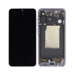 Samsung Galaxy A57 5G - OLED Assembly with frame (Lilac) - OEM