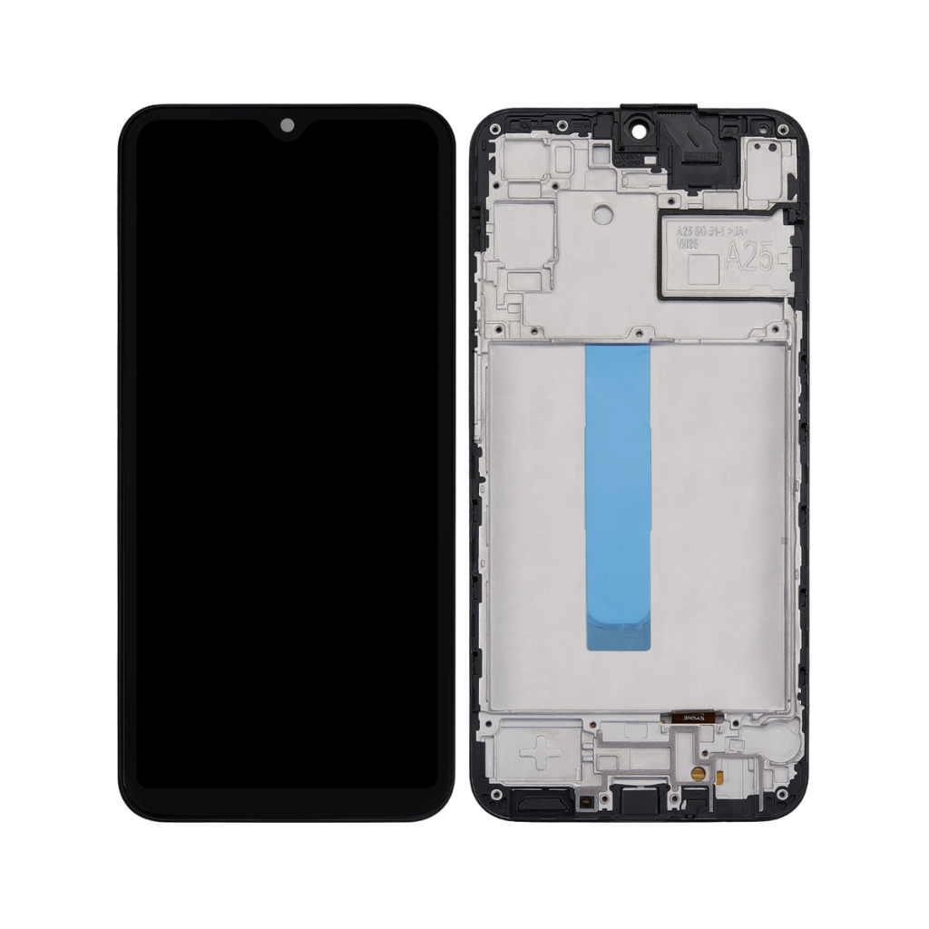 Samsung Galaxy A25 5G - OLED Assembly with frame - OEM