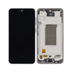 Samsung Galaxy A36 5G - OLED Assembly with frame (Black) - OEM