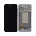 Samsung Galaxy A56 5G - OLED Assembly with frame (Graphite) - OEM