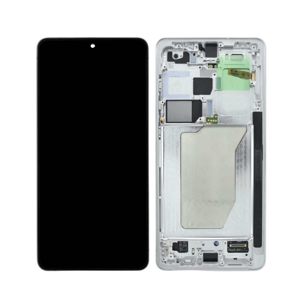Samsung Galaxy S26 Ultra - OLED Assembly with frame (White) - OEM