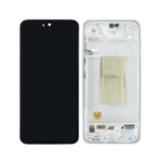 Samsung Galaxy A36 5G - OLED Assembly with frame (White) - OEM