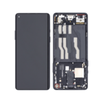 OnePlus 8 - OLED Assembly with Frame (Onyx Black) - OEM