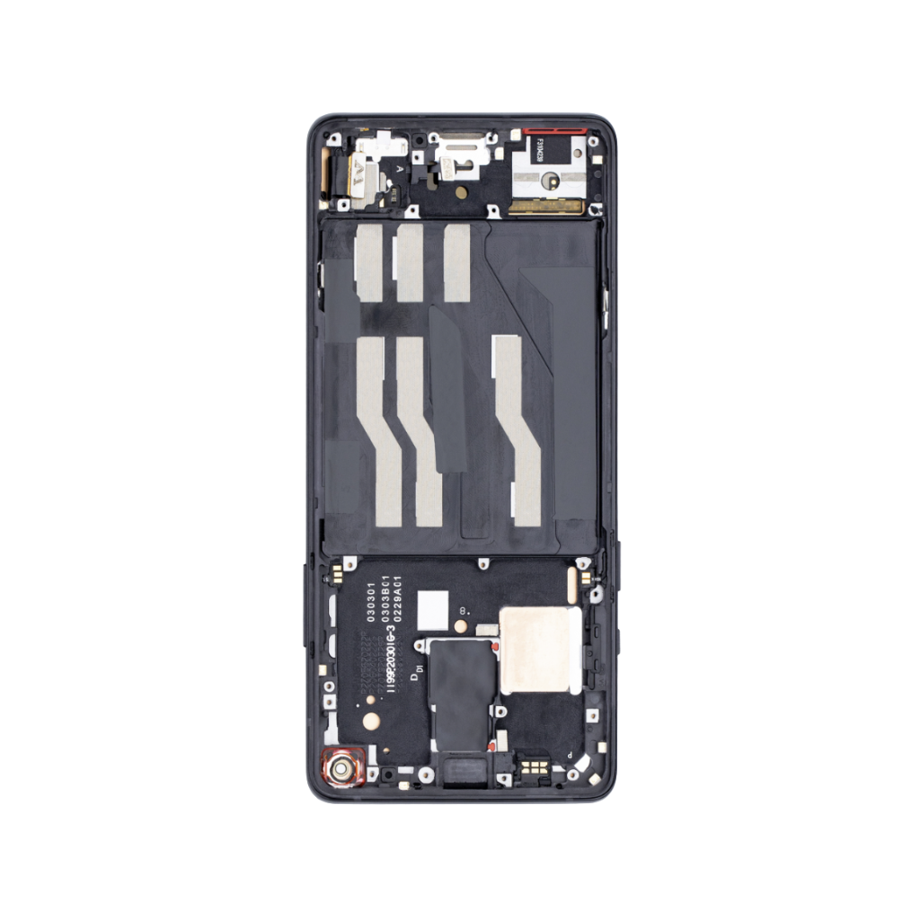 OnePlus 8 - OLED Assembly with Frame (Onyx Black) - OEM - Image 3