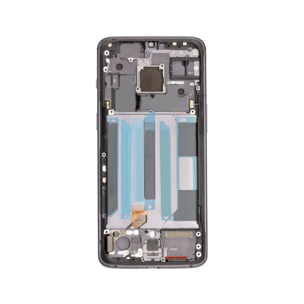 OnePlus 7 - OLED Assembly with Frame (Mirror Gray) - OEM - Image 3