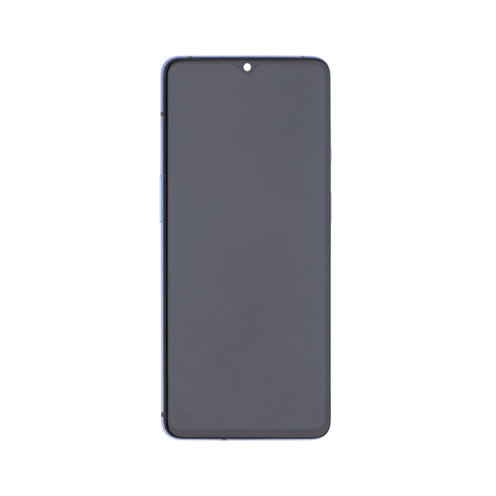 OnePlus 7T - OLED Assembly with Frame (Glacier Blue) - OEM - Image 2