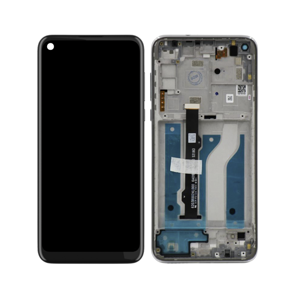 Motorola Moto G Fast - LCD Assembly with Frame - OEM