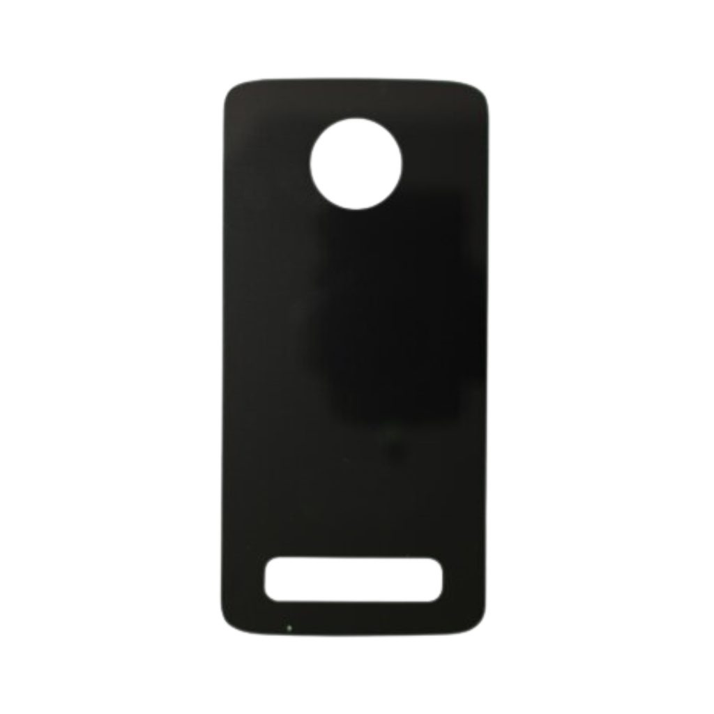 Motorola Moto Z3 Play Back Glass (Onyx Black) - OEM
