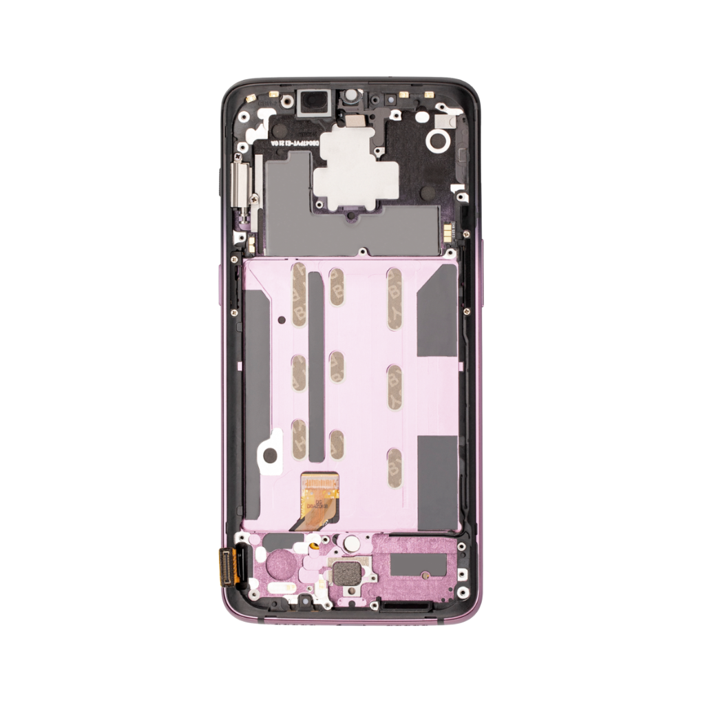 OnePlus 6T - OLED Assembly with Frame (Thunder Purple) - OEM - Image 3