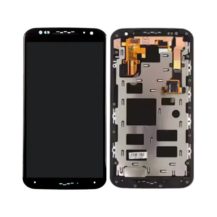 Motorola Moto X2 - LCD Assembly with Frame (Black) - OEM