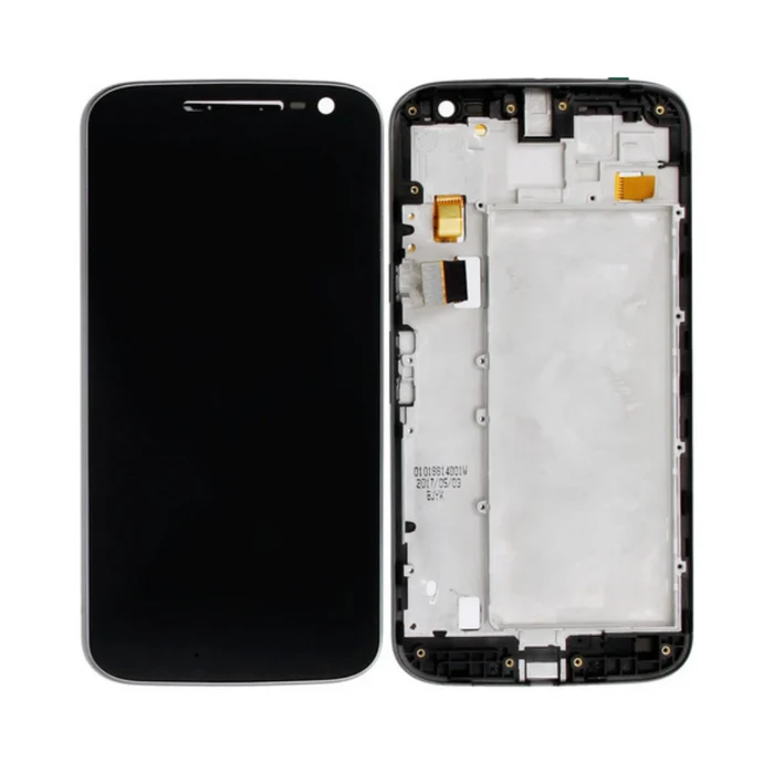 Motorola Moto G4 - LCD Assembly with Frame (Black) - OEM
