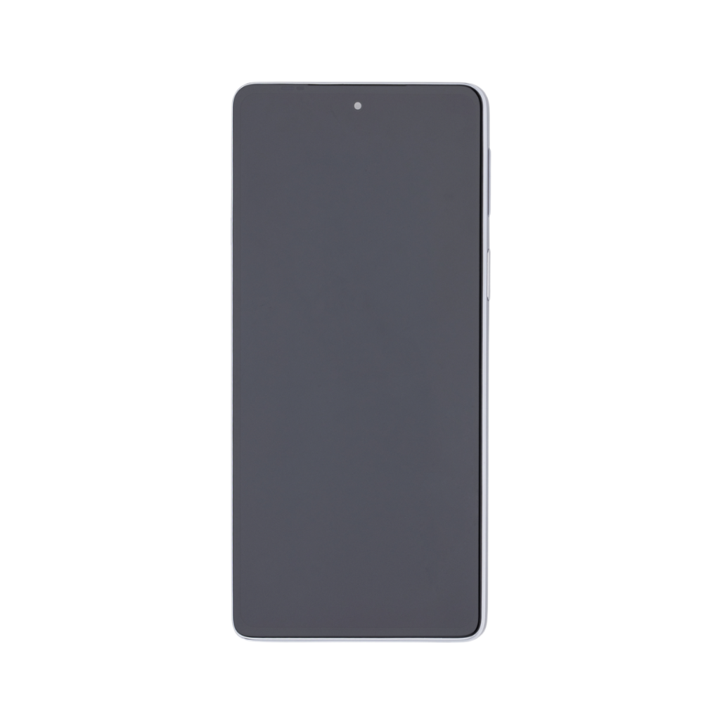 Motorola Moto Edge 20 (2021) - LCD Assembly with Frame (Frosted White) - OEM - Image 2