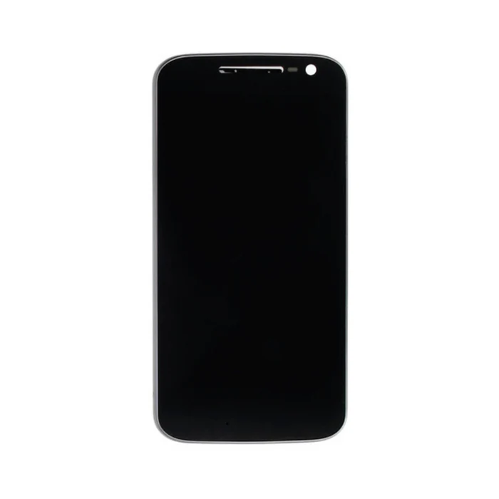Motorola Moto G4 - LCD Assembly with Frame (Black) - OEM - Image 2