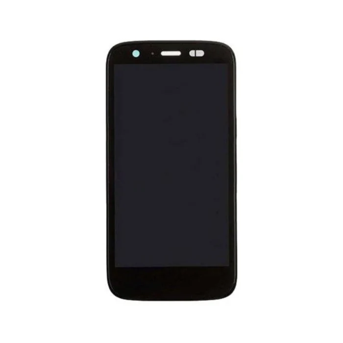 Motorola Moto G - LCD Assembly with Frame (Black) - OEM - Image 2