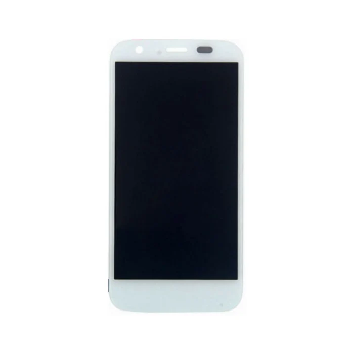 Motorola Moto G - LCD Assembly with Frame (White) - OEM - Image 2