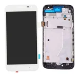 Motorola Moto G4 Play - LCD Assembly with Frame (White) - OEM