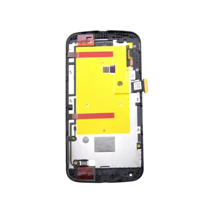 Motorola Moto G2 - LCD Assembly with Frame (Black) - OEM - Image 3