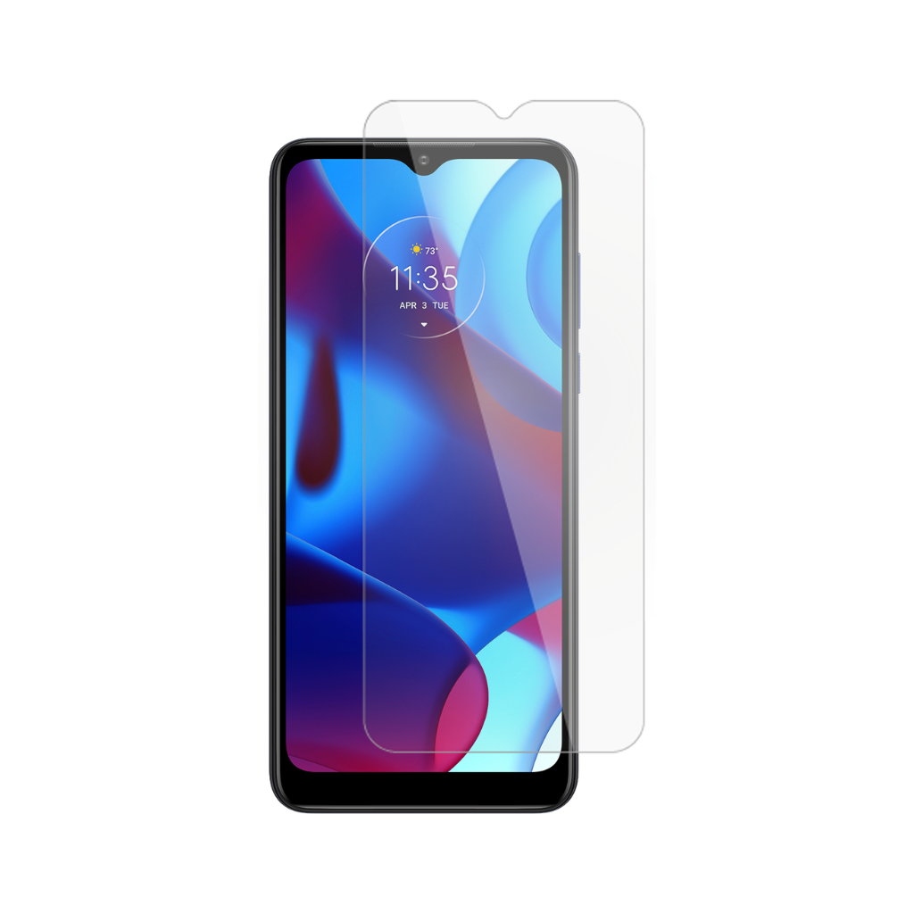 Motorola Moto G Pure (2021) - Tempered Glass (9H / High Quality)