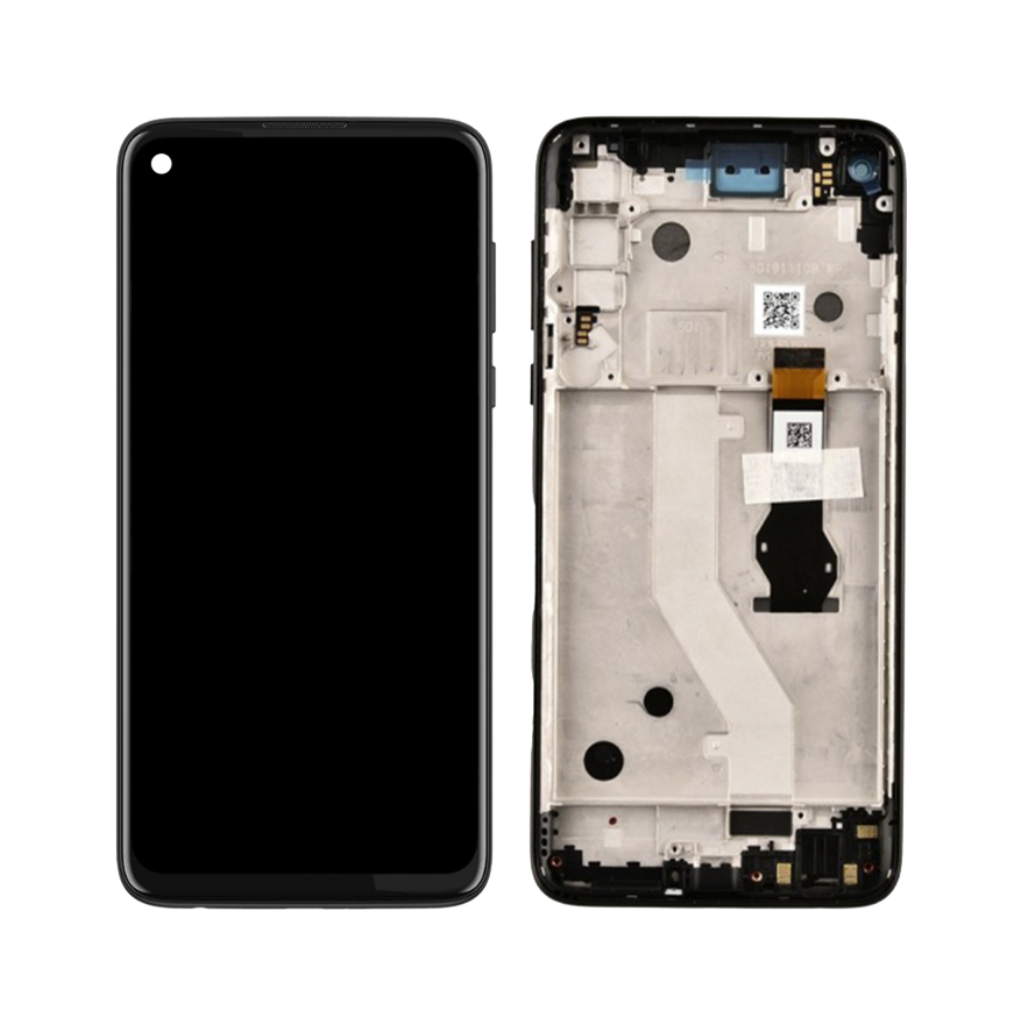 Motorola Moto G Power (2020) - LCD Assembly with Frame - OEM